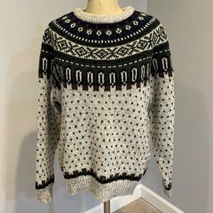 Mens wool sweater